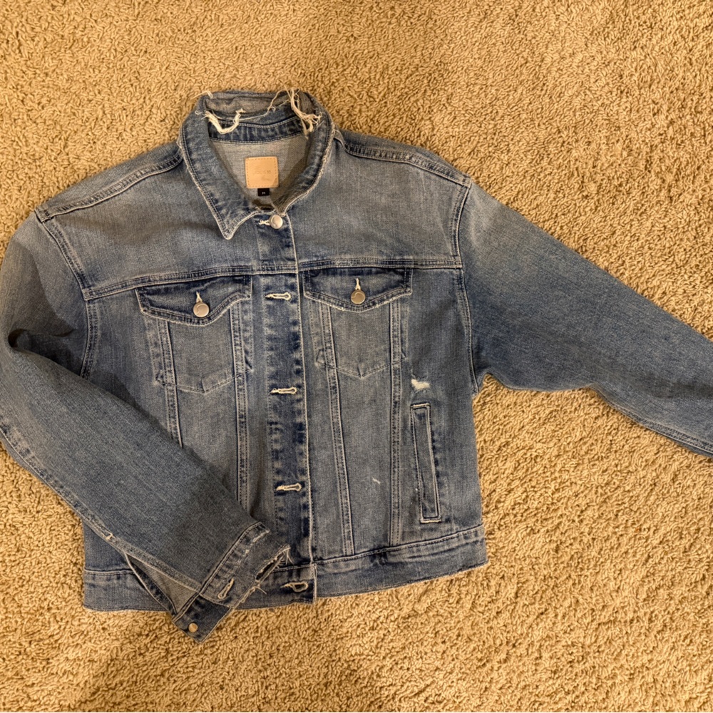 Joe's Jeans distressed jean Jacket, sz medium